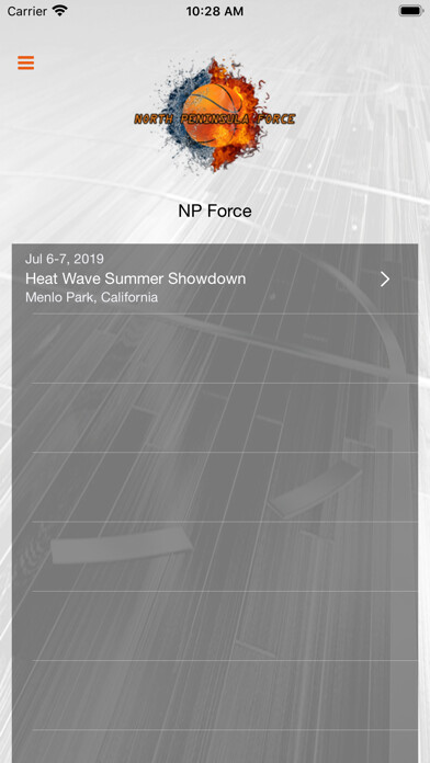 Emulate iPhone app North Peninsula Force using MyAndroid