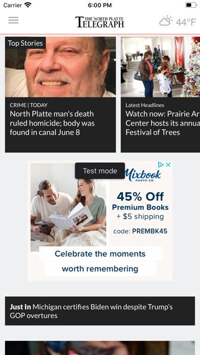 Emulate iPhone app North Platte Telegraph using MyAndroid Emulate iPhone app North Platte Telegraph using MyAndroid