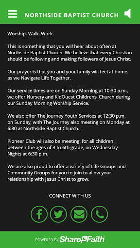 Run android online APK Northside Baptist Church, TX from MyAndroid or emulate Northside Baptist Church, TX using MyAndroid