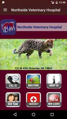 Emulate Android APK Northside Veterinary Hospital