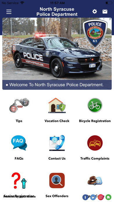 Emulate iPhone app North Syracuse PD using MyAndroid Emulate iPhone app North Syracuse PD using MyAndroid