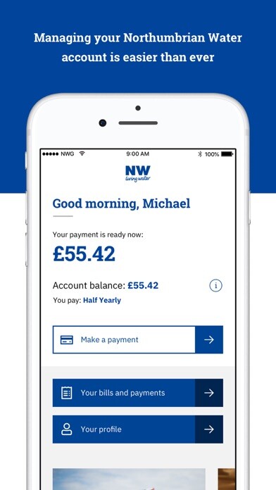 Emulate iPhone app Northumbrian Water using MyAndroid Emulate iPhone app Northumbrian Water using MyAndroid