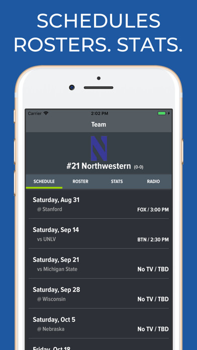 Emulate iPhone app Northwestern Football using MyAndroid Emulate iPhone app Northwestern Football using MyAndroid