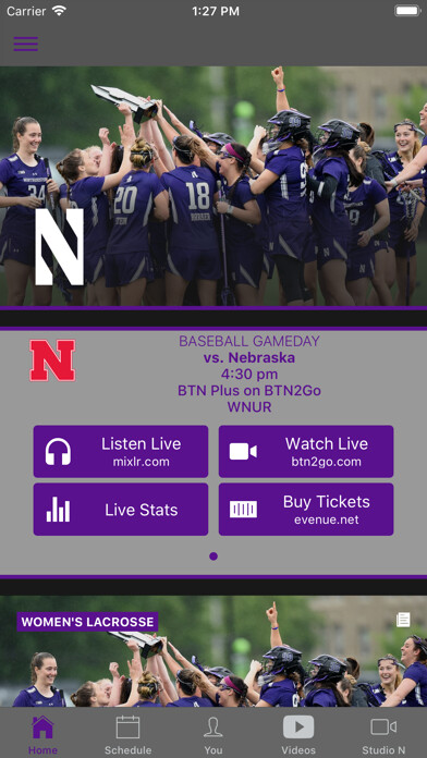 Emulate iPhone app Northwestern Wildcats using MyAndroid Emulate iPhone app Northwestern Wildcats using MyAndroid