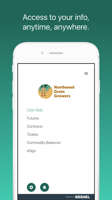 Emulate iPhone app Northwest Grain Growers, Inc. using MyAndroid