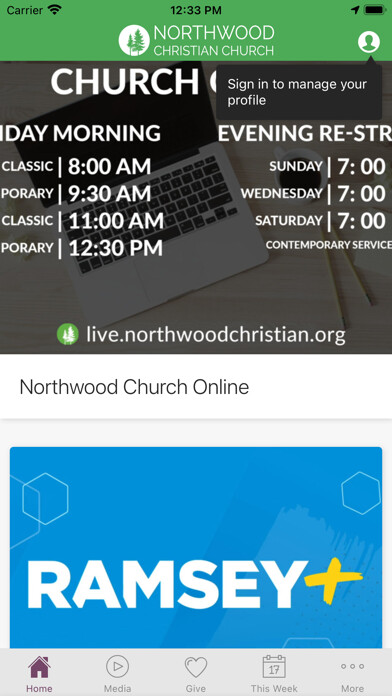 Emulate iPhone app Northwood Christian using MyAndroid Emulate iPhone app Northwood Christian using MyAndroid