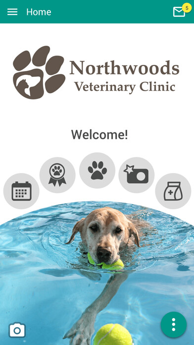 Emulate iPhone app Northwoods Vet using MyAndroid