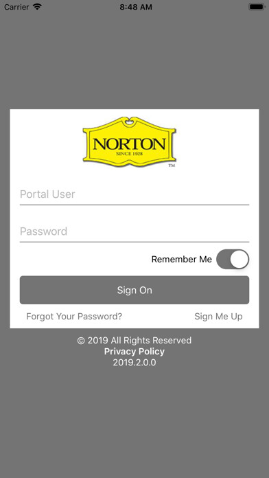 Emulate iPhone app Norton Agency Ins Online using MyAndroid