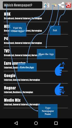 Run android online APK Norway Newspapers from MyAndroid or emulate Norway Newspapers using MyAndroid