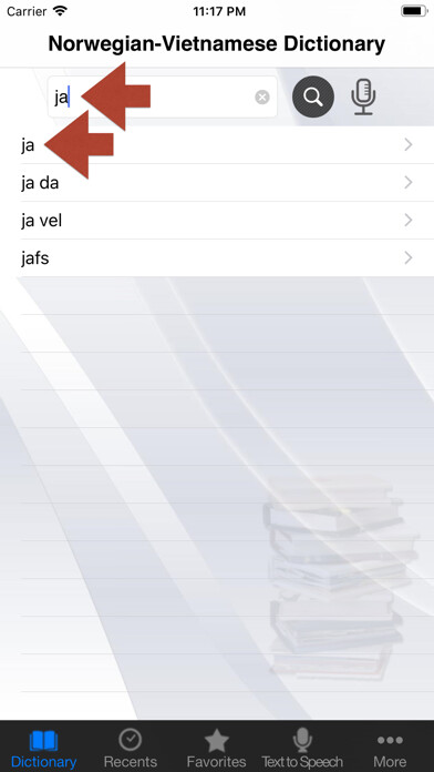 Emulate iPhone app Norwegian-Vietnamese Dict. Pro using MyAndroid Emulate iPhone app Norwegian-Vietnamese Dict. Pro using MyAndroid