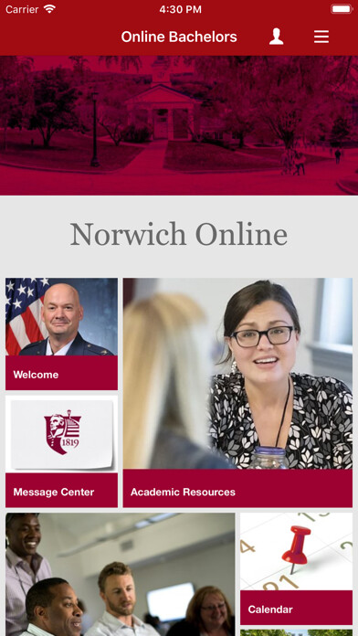 Emulate iPhone app Norwich University Online using MyAndroid Emulate iPhone app Norwich University Online using MyAndroid