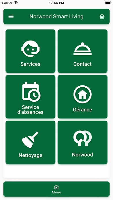 Emulate iPhone app Norwood Smart Living using MyAndroid