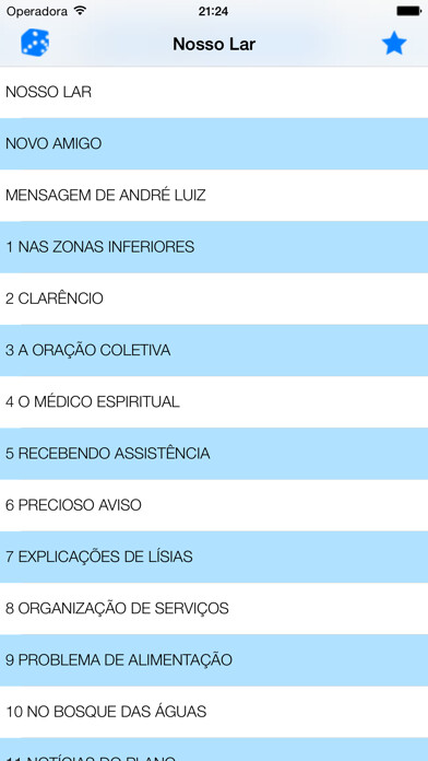 Emulate iPhone app Nosso Lar Chico Xavier using MyAndroid