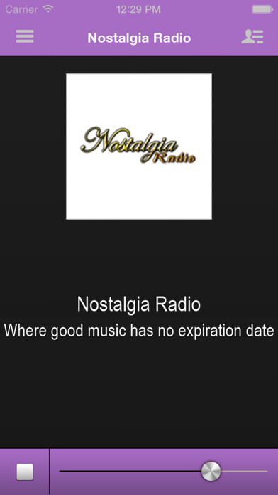 Emulate iPhone app Nostalgia Radio Belgium using MyAndroid Emulate iPhone app Nostalgia Radio Belgium using MyAndroid