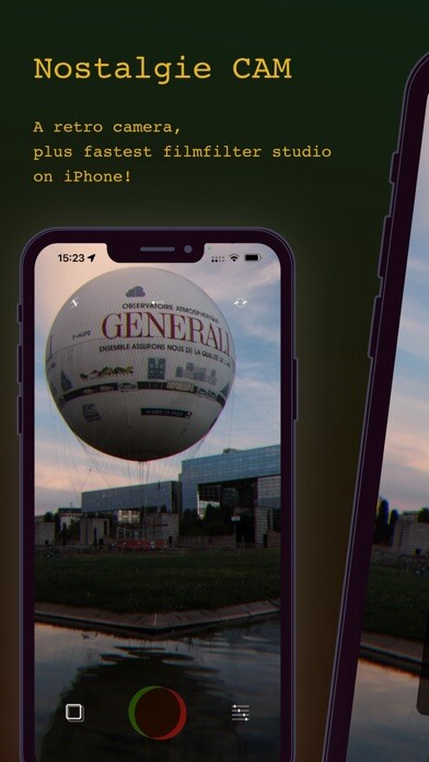Emulate iPhone app nostalgie CAM using MyAndroid