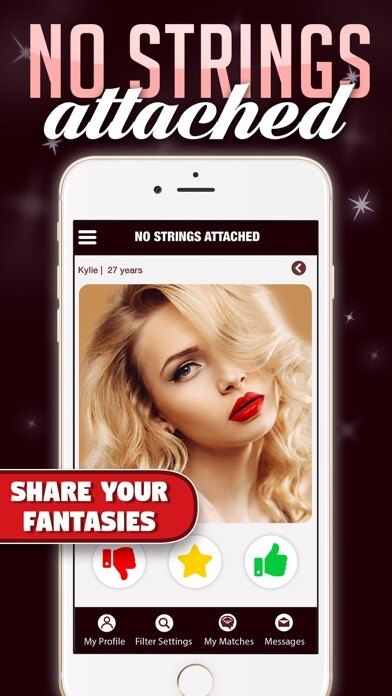 Emulate iPhone app No Strings Attached - chat 18+ using MyAndroid