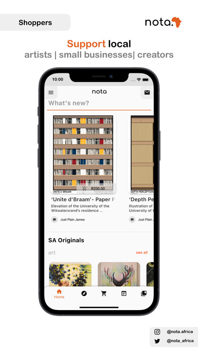 Emulate iPhone app Nota Africa using MyAndroid Emulate iPhone app Nota Africa using MyAndroid