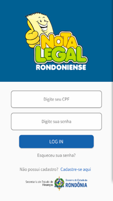 Emulate iPhone app Nota Legal Rondoniense using MyAndroid Emulate iPhone app Nota Legal Rondoniense using MyAndroid