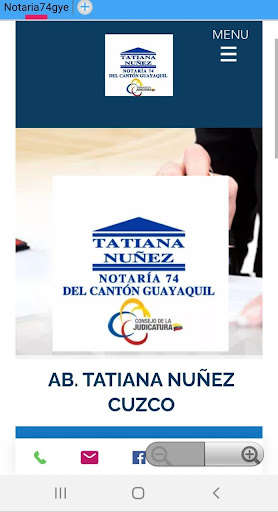 Run android online APK Notaria74guayaquil from MyAndroid or emulate Notaria74guayaquil using MyAndroid