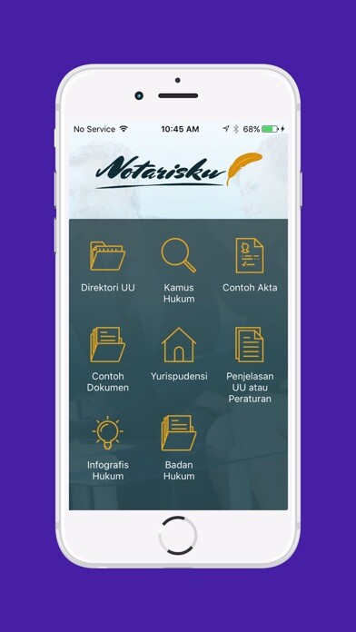 Emulate iPhone app Notarisku using MyAndroid Emulate iPhone app Notarisku using MyAndroid