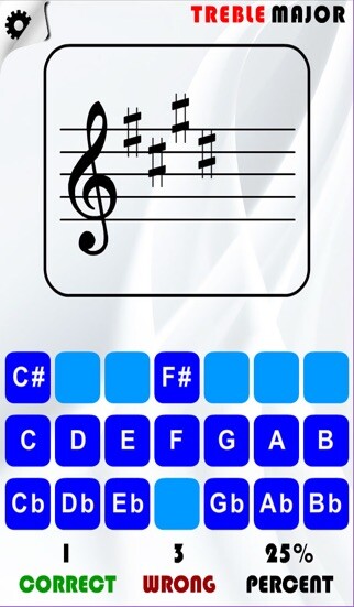 Emulate iPhone app Note and Key Signature Trainer (Treble,Bass,Alto,Tenor) using MyAndroid Emulate iPhone app Note and Key Signature Trainer (Treble,Bass,Alto,Tenor) using MyAndroid