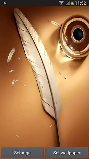 Emulate Android APK Note feather wallpaper Emulate Android APK Note feather wallpaper