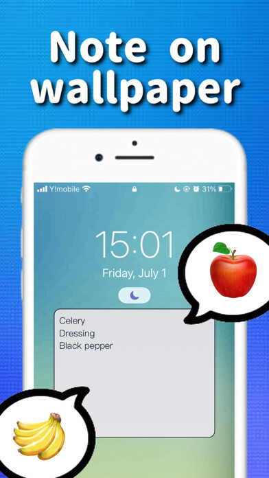 Emulate iPhone app Note on Wallpaper using MyAndroid Emulate iPhone app Note on Wallpaper using MyAndroid