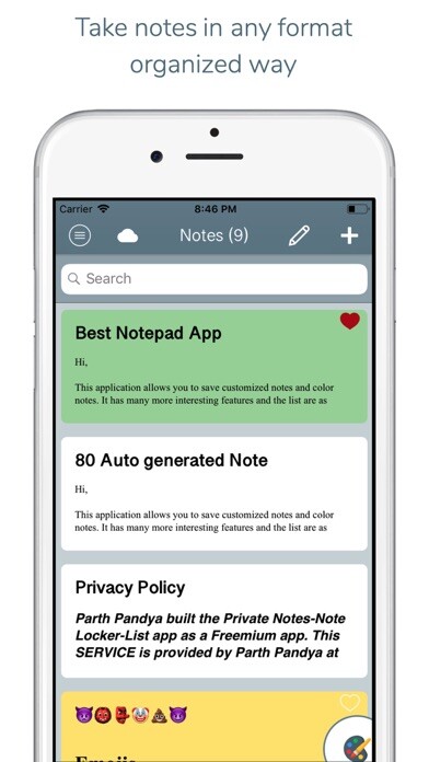 Emulate iPhone app Notepad - An Organized Notes using MyAndroid Emulate iPhone app Notepad - An Organized Notes using MyAndroid