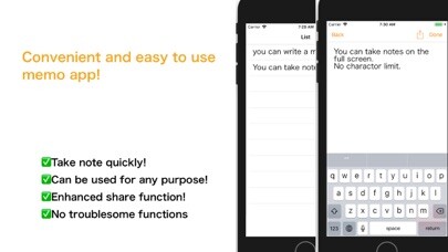 Emulate iPhone app Notepad - handy quickly memo using MyAndroid Emulate iPhone app Notepad - handy quickly memo using MyAndroid
