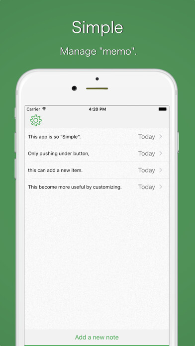 Emulate iPhone app Note pad-Memo Note-simple note book for free using MyAndroid Emulate iPhone app Note pad-Memo Note-simple note book for free using MyAndroid