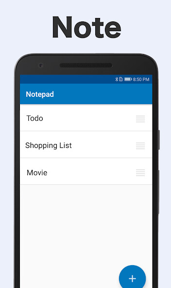 Run android online APK Notepad - notes  memo app from MyAndroid or emulate Notepad - notes  memo app using MyAndroid