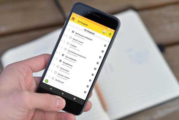 Emulate Android APK Notepad - organizer for notes, lists, checklists