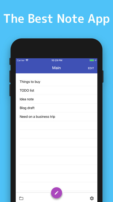 Emulate iPhone app Notepad - Qooki - simple notes using MyAndroid Emulate iPhone app Notepad - Qooki - simple notes using MyAndroid