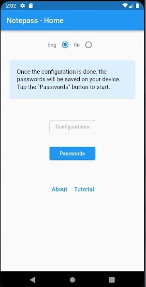 Run android online APK Notepass - password generator from MyAndroid or emulate Notepass - password generator using MyAndroid Run android online APK Notepass - password generator from MyAndroid or emulate Notepass - password generator using MyAndroid