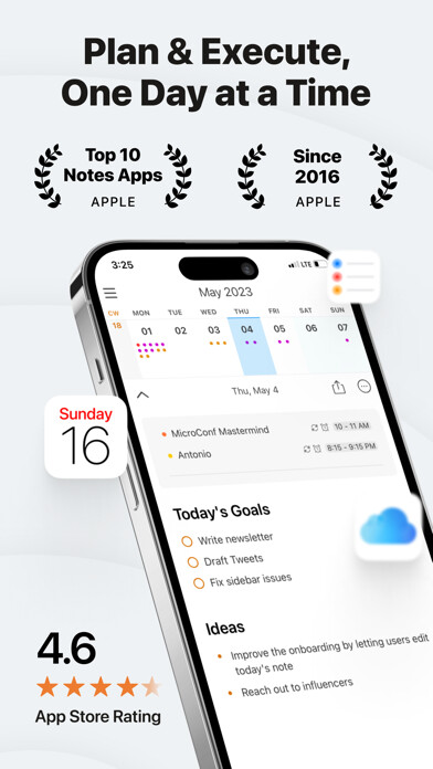 Emulate iPhone app NotePlan - Timebox Tasks using MyAndroid Emulate iPhone app NotePlan - Timebox Tasks using MyAndroid