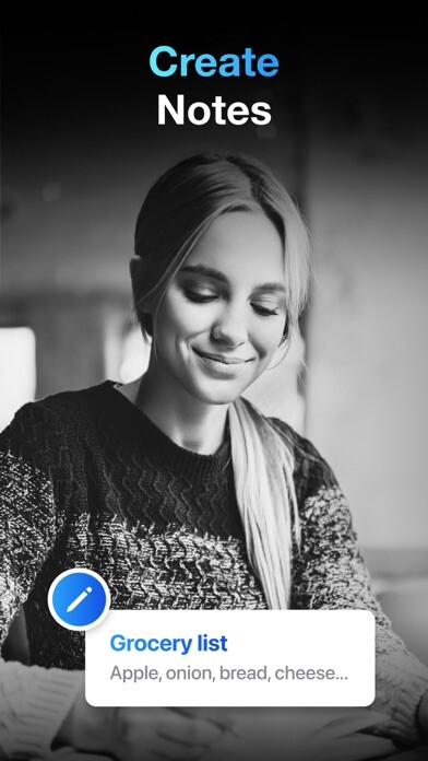 Emulate iPhone app Notes Air - Simple Notes using MyAndroid