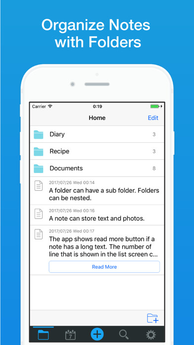 Emulate iPhone app Notes and Folders using MyAndroid Emulate iPhone app Notes and Folders using MyAndroid