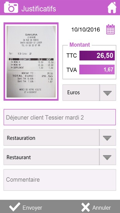 Emulate iPhone app Notes de Frais Mobile using MyAndroid Emulate iPhone app Notes de Frais Mobile using MyAndroid