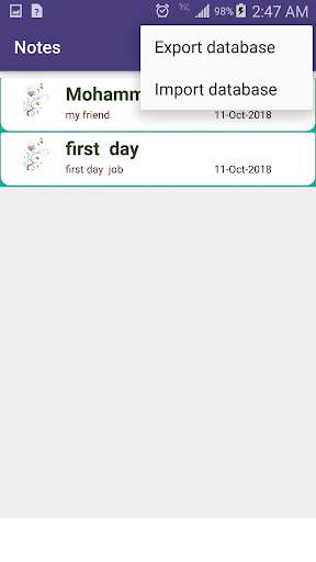 Run android online APK Notes today from MyAndroid or emulate Notes today using MyAndroid