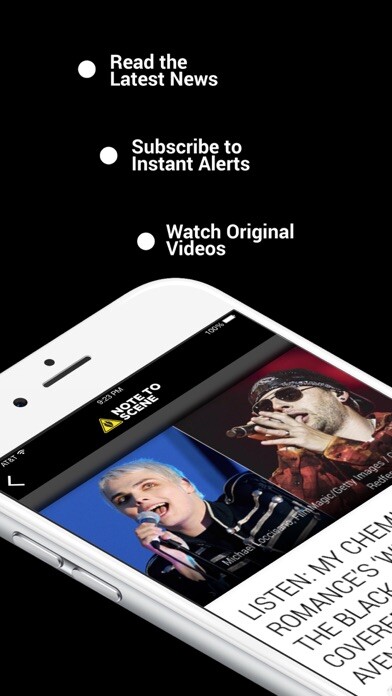 Run android online APK Note To Scene - Emo Music News from MyAndroid or emulate Note To Scene - Emo Music News using MyAndroid