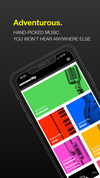 Emulate iPhone app Noteworthy: Music & Podcasts using MyAndroid Emulate iPhone app Noteworthy: Music & Podcasts using MyAndroid