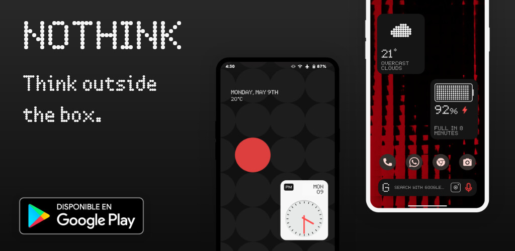 Run android online APK NothinK - bespoke widgets from MyAndroid or emulate NothinK - bespoke widgets using MyAndroid