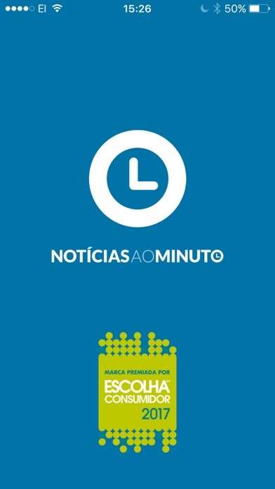 Emulate iPhone app Noticias ao Minuto Portugal using MyAndroid
