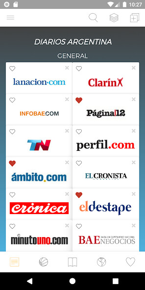 Run android online APK Noticias de Argentina - Diarios y Revistas from MyAndroid or emulate Noticias de Argentina - Diarios y Revistas using MyAndroid