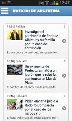 Emulate Android APK Noticias de Argentina Emulate Android APK Noticias de Argentina