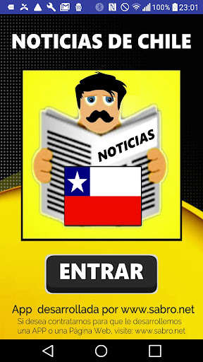 Run android online APK Noticias de Chile APP from MyAndroid or emulate Noticias de Chile APP using MyAndroid