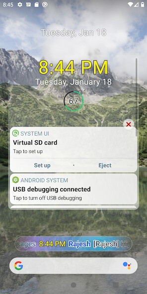 Run android online APK Noticker - Notification Ticker from MyAndroid or emulate Noticker - Notification Ticker using MyAndroid
