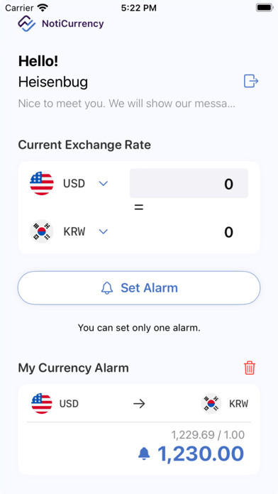 Emulate iPhone app NotiCurrency using MyAndroid Emulate iPhone app NotiCurrency using MyAndroid