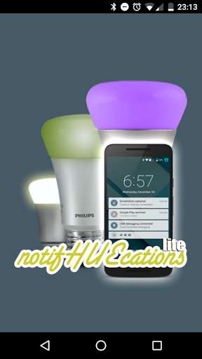 Run android online APK NotifHUEcations for Hue from MyAndroid or emulate NotifHUEcations for Hue using MyAndroid