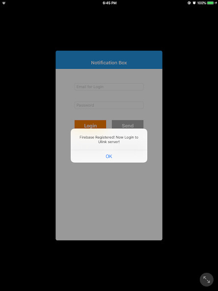 Emulate Android APK Notification Box